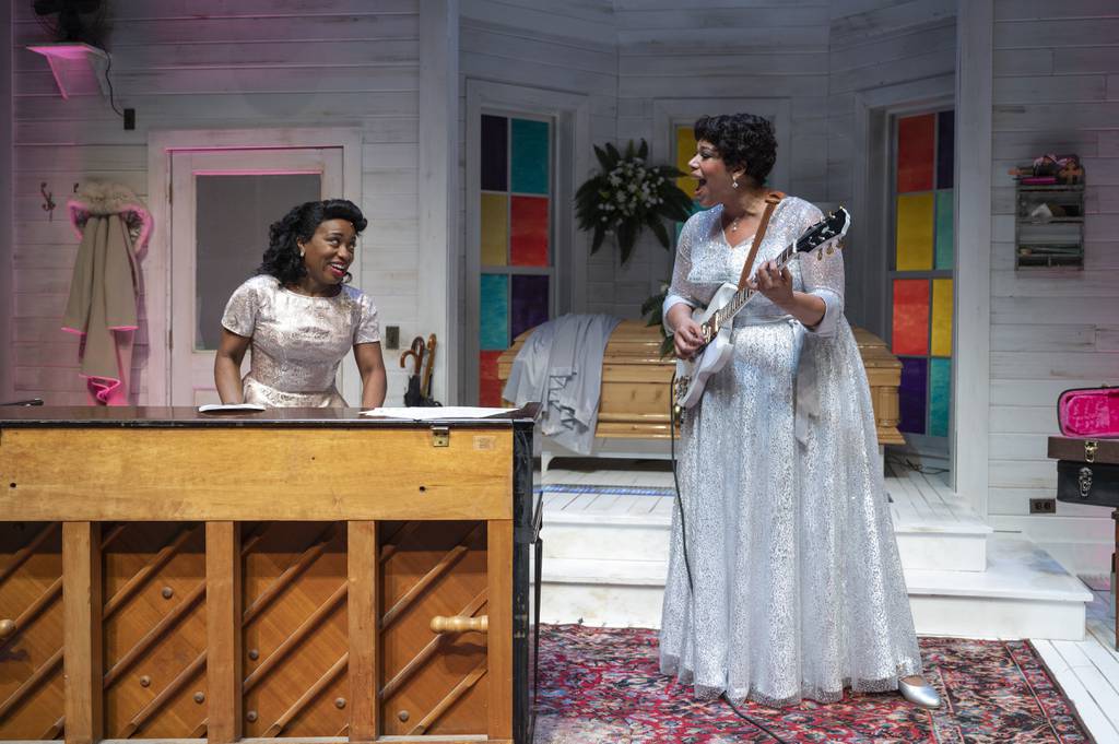 Alexis J. Roston and Bethany Thomas "Marie and Rosetta" At the Northlight Theatre.