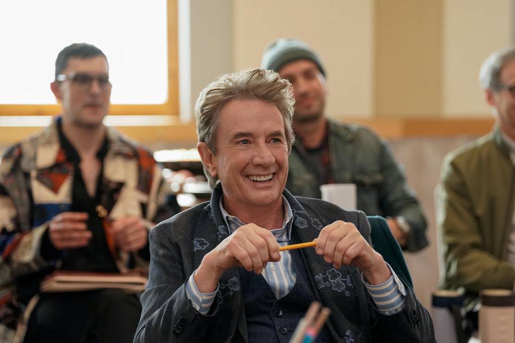 Martin Short (center) in Season 3 "Only Murders in the Building." 