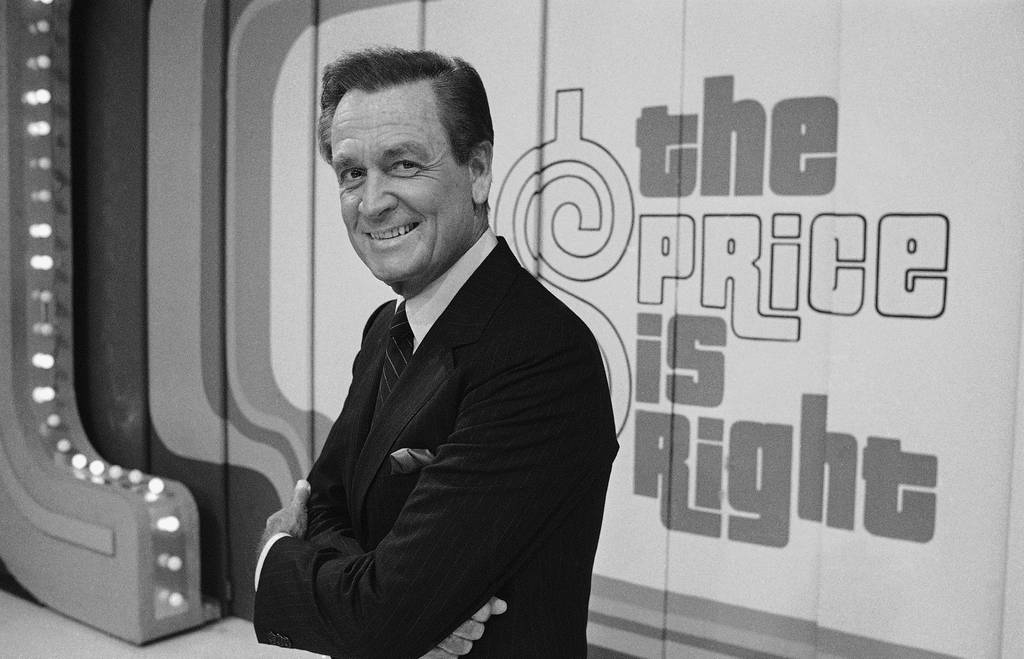 Television presenter Bob Barker is on the set of his show. "price is right" On July 25, 1985 in Los Angeles.