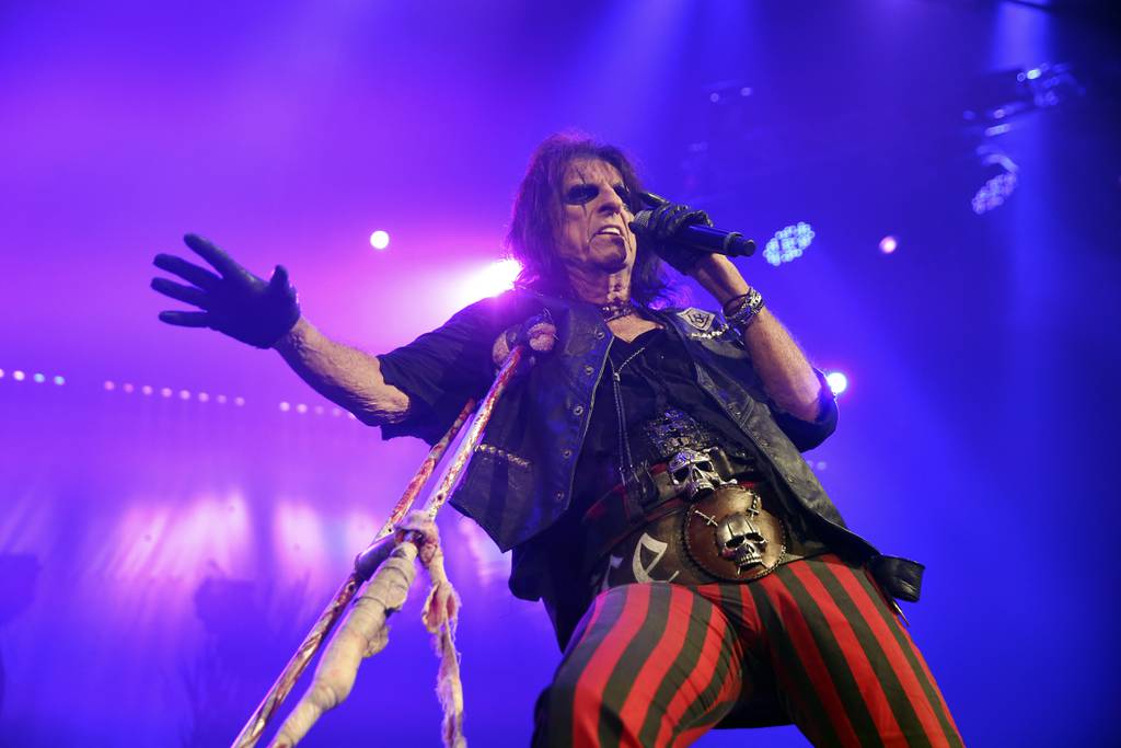 Alice Cooper at Allstate Arena in Rosemont on August 8, 2015. 