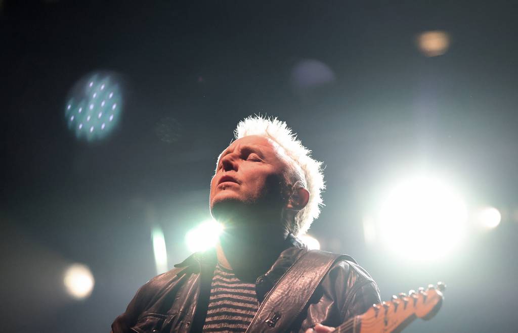 Pearl Jam guitarist Mike McCready takes the stage at United Center on September 5, 2023.