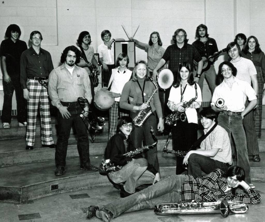 A photo of musicians at the 1979 Oak Lawn Jazz Festival is among the archival material planners will draw from as they prepare an exhibit celebrating Oak Lawn's musical heritage at the Oak Lawn Pubilc Library.