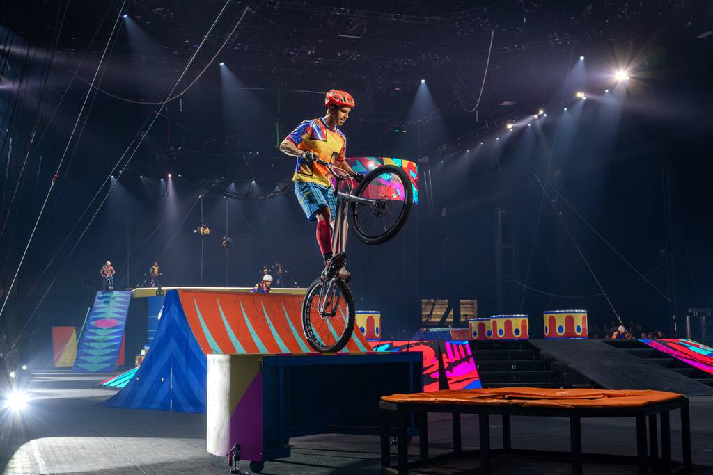 He essayed bike rider Trevor Bodogh in a Ringling Bros. and Barnum & Bailey touring circus performance "The Greatest Show on Earth." 