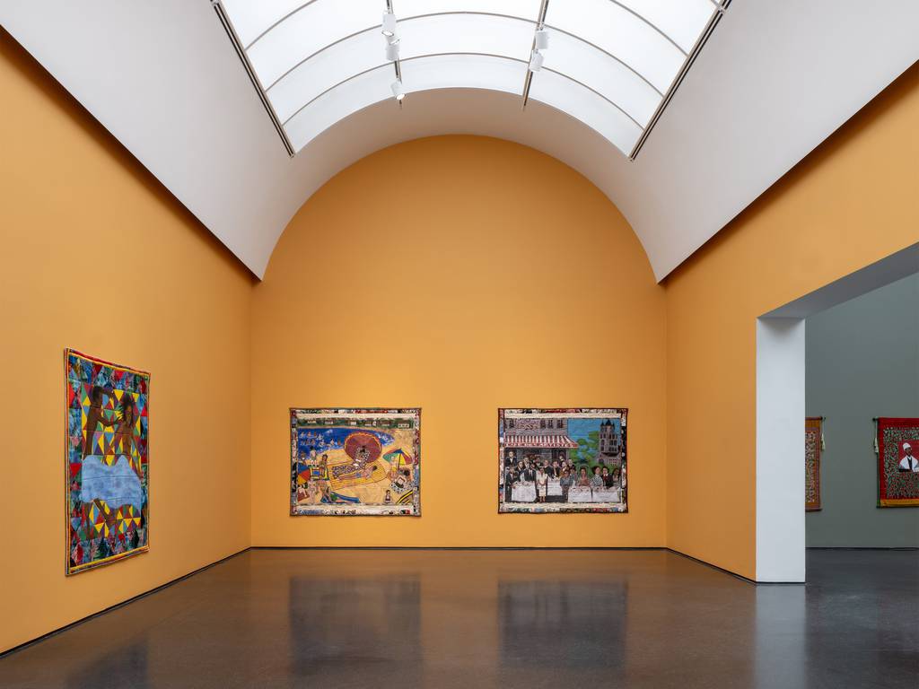 Exhibition "Faith Ringgold: Americans" at the Museum of Contemporary Art in Chicago.