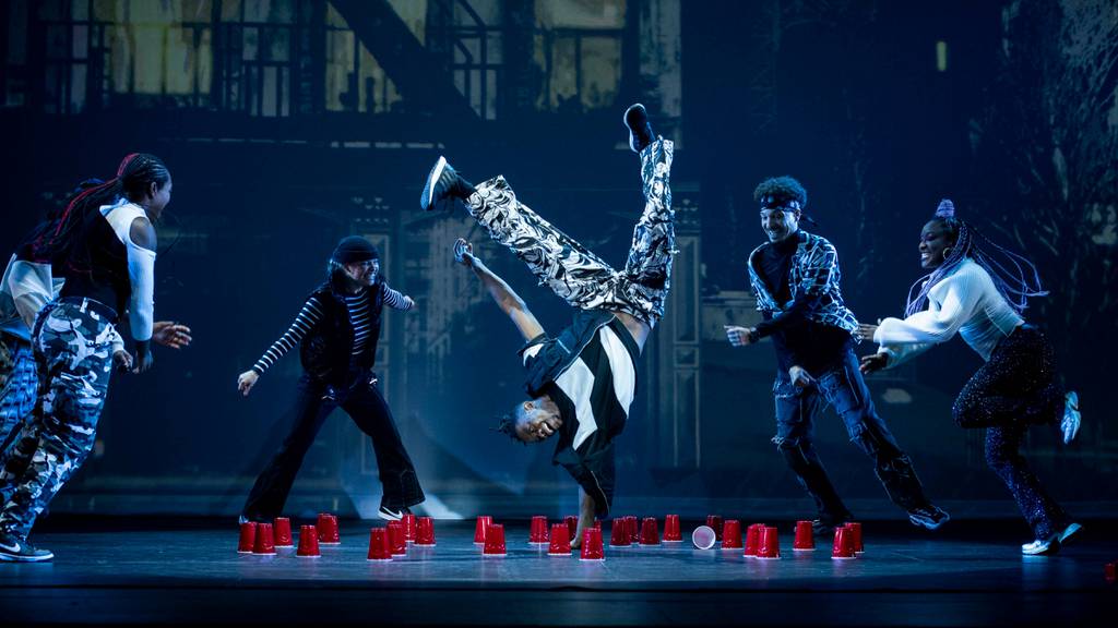 traveling show "Hip Hop Nutcracker" at the Cadillac Palace Theater in Chicago.