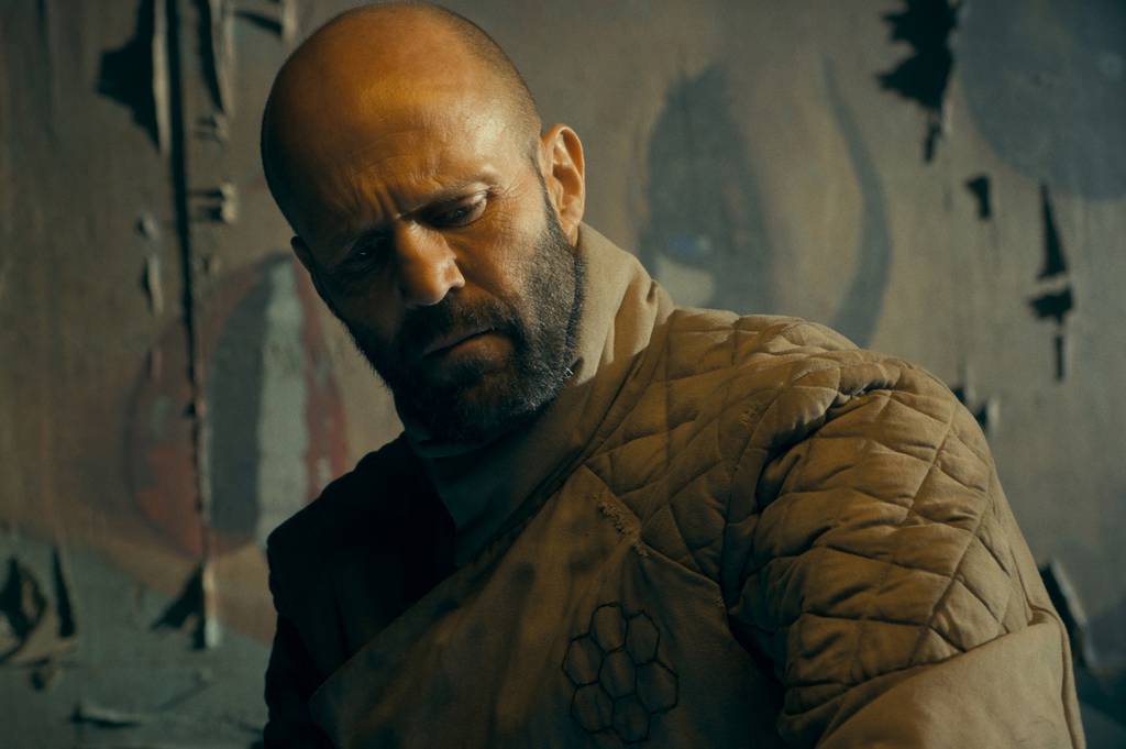 Jason Statham plays Adam Clay in the film directed by David Ayer. "Beekeeper."