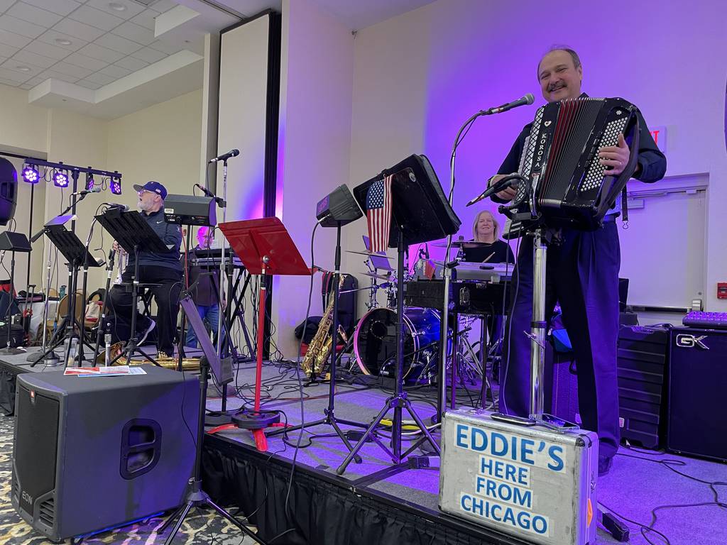Eddie Korosa Jr.  and Illinois' Boys and Girl perform at the 55th Annual Chicago Polka Bands Festival on Sunday, January 14, at Elements by The Odyssey in Orland Park.  - Original Credit: Daily Southtown