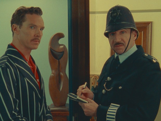 Benedict Cumberbatch (left) and Ralph Fiennes "The Wonderful Story of Henry Sugar."