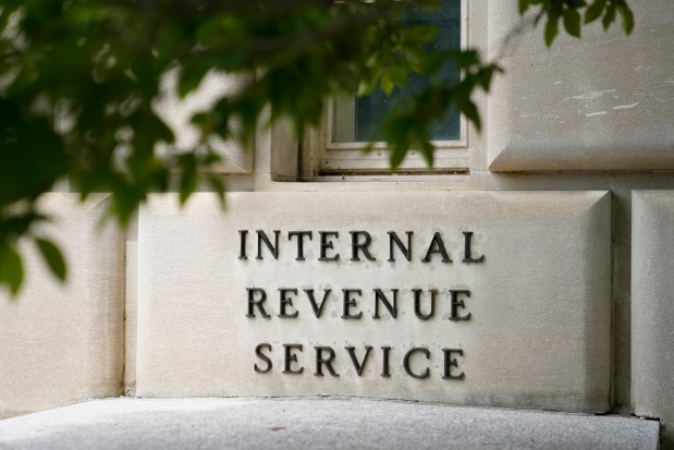 The Internal Revenue Service building in Washington on May 4, 2021.