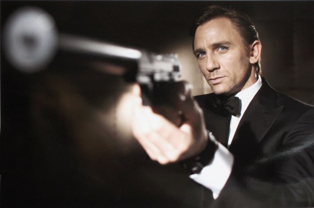 Actor Daniel Craig stars as James Bond.  Craig was introduced as legendary British secret agent James Bond 007 in the 21st Bond film, Casino Royale, which was shot in London, England, on October 14, 2005.  (Greg Williams/Eon Productions)